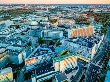 Meilahti laaja ilmakuva