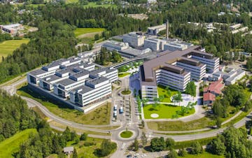Jorvin uudisrakennus havainnekuva hankkeen työmaasivuilla