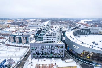 Tampereen Kansi ja Areena lähellä kaikkea