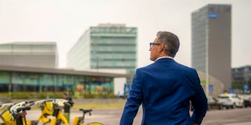 Asiantuntija työmatkalla