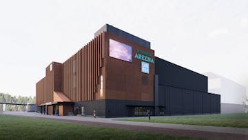 Havainnekuva Hyvinkää Areenasta