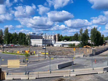 Hyvinkää Areenan työmaa - viikko 33