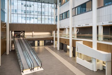 Jorvin sairaalan uuden osastorakennuksen paaaula