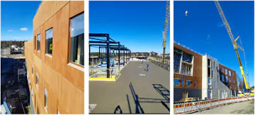 Kuvia Hyvinkää Areenan työmaalta / viikko 13