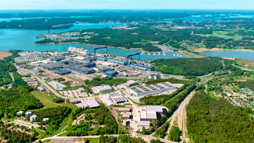 Blue Industry Parkin ilmahavainnekuva