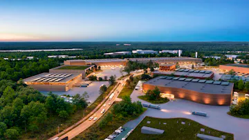 MORE-yritysalueen laajennuksen havainnekuva