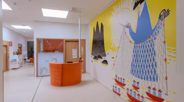 Uusi Lastensairaala aula